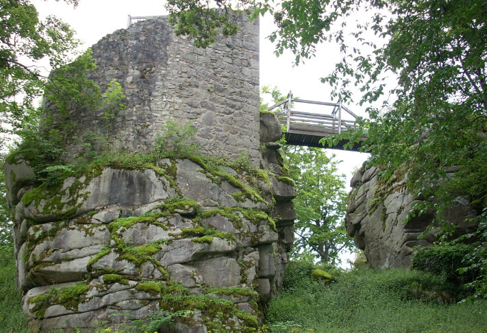 Burgruine Schellenberg (Oberpfalz), Germany